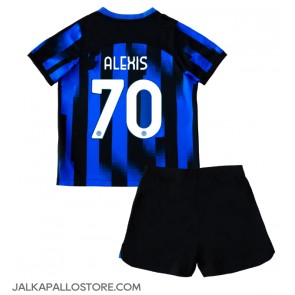 Inter Milan Alexis Sanchez #70 Kotipaita Lapsille 2023-24 Lyhythihainen (+ shortsit)